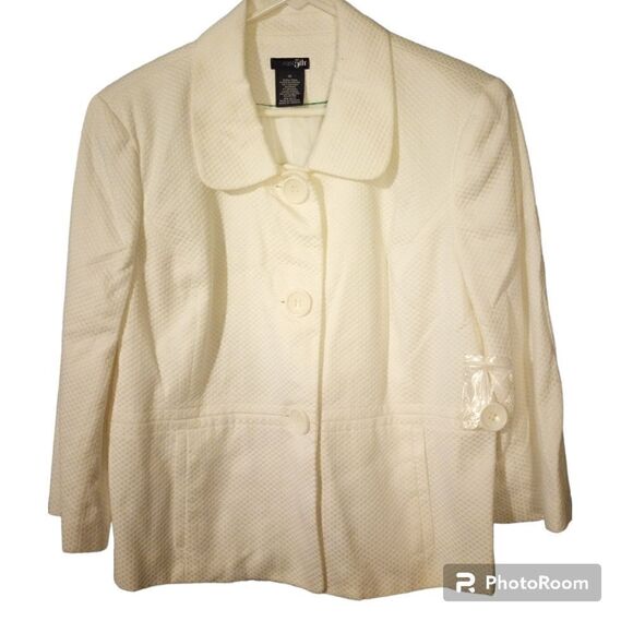 ✨ NWOT East 5th textured mid length blazer with pockets - Picture 1 of 12